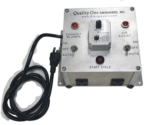 ELM-0200-110 <br> GCC Laser Automatic Fume & Air On-Off-Delay Controller 110