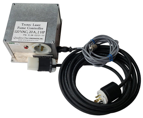 ELM-0202-111 <br> Trotec Laser Blower Control Box 230VAC 15A 3HP