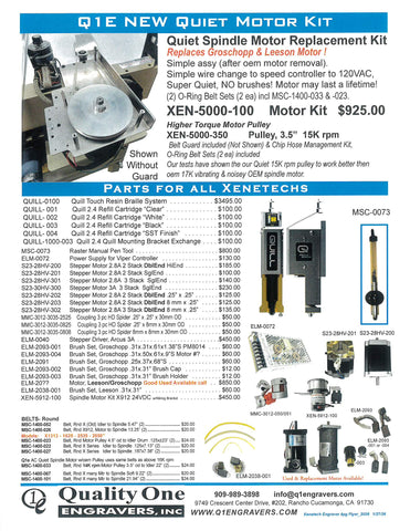 Xenetech 5 Page Flyer, Retrofits, Parts & Service 2026 – Quality