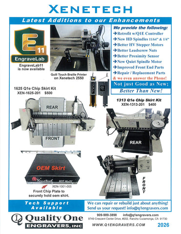 Xenetech 5 Page Flyer, Retrofits, Parts & Service 2026 – Quality