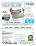 PDF File<br>Quest 1824 Used Engraver For Sale w New Q1E Q3E Controller 2026
