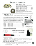 PDF File <br> Table Tapes, Multi-Mats Seklema 2026