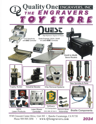Engravers Toy Store Tooling Catalog 2024