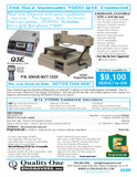 ENGR-NV7-1220 <br> Vanguard 7000 Used Rotary Engraver Q3E Retrofitted For Sale 2026