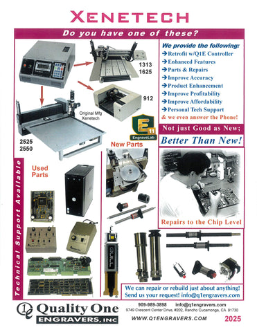 Xenetech 5 Page Flyer, Retrofits, Parts & Service 2025