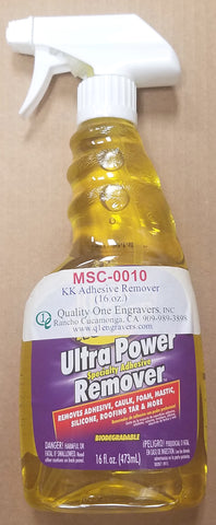 MSC-0010 <br> Adhesive Removal 16oz