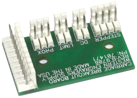 VIS-2013-001 <br> Carriage Breakout Board Vision