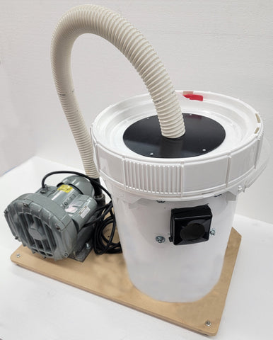 MSC-5009-300N<br> Chip Removal System w- 6 Gal White Canister