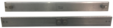 NHM-1125-018C <br> Copy Slide Holder Complete 1 1-4 Brass Type 18"