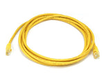 MCE-1203-S14 <br> Cable, Ethernet, Sraight 14ft, Yellow