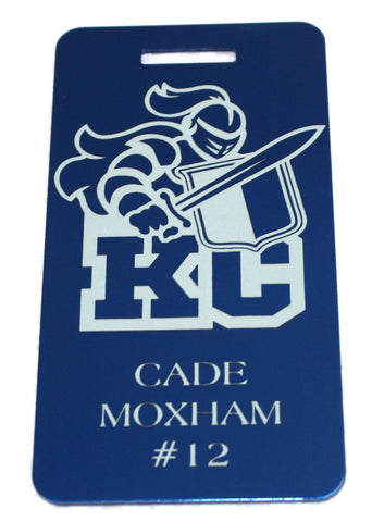 LUG-0001-KCK <br> Luggage - Bag Tags Personalized Kern County Knights