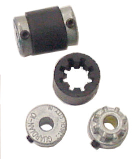 MMC-3012-104 Q1E Coupling, 3 Piece (7mm x 1-4