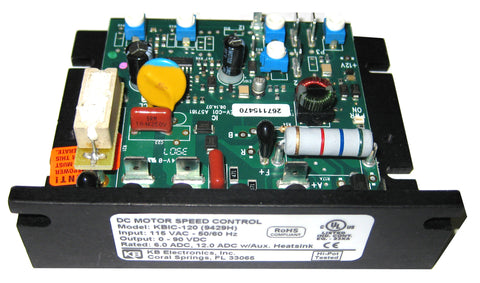 ELM-0052-001 <br> Speed Controller 0-90VDC w- resistor #9850