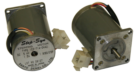 NV7-2010 <br> Stepper Motor 5.4V 1.5 Amp X, Y or Z (used) 6-12 pin connector