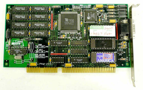ELM-0100 <br> VGA Video Card ISA Slot