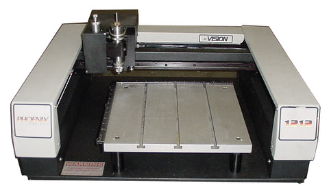 PDF File <br> Vision 1212 Used Rotary Engraver Q3E Retrofitted For sale